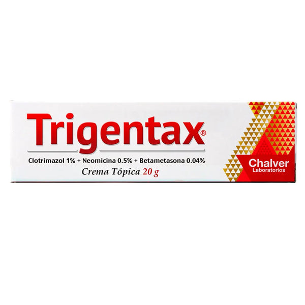 Trigentax Crema Tubo X 20.00 Grs (Betametasona - Clotrimazol - Neomicina)