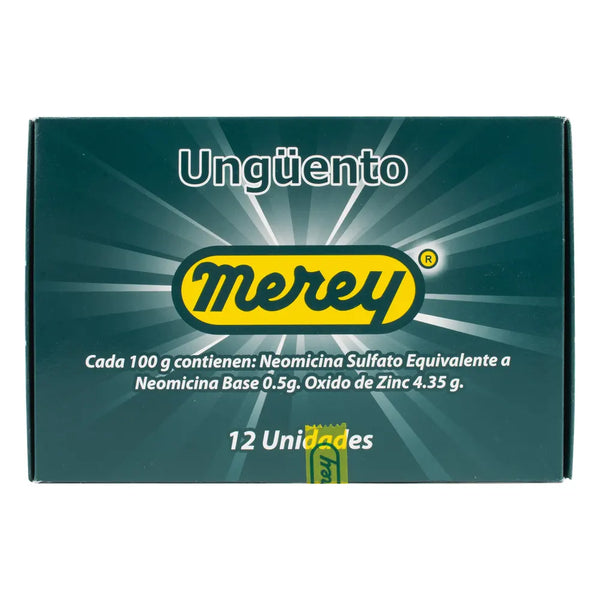 Unguento Merey 12 Und (Neomicina-Oxido De Z)