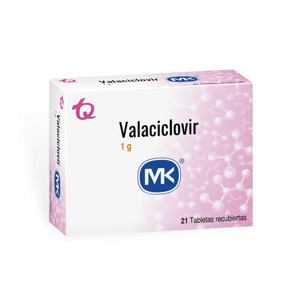 Valaciclovir 1 Gr (Mk) Caja X 21 Tab (Valaciclovir)