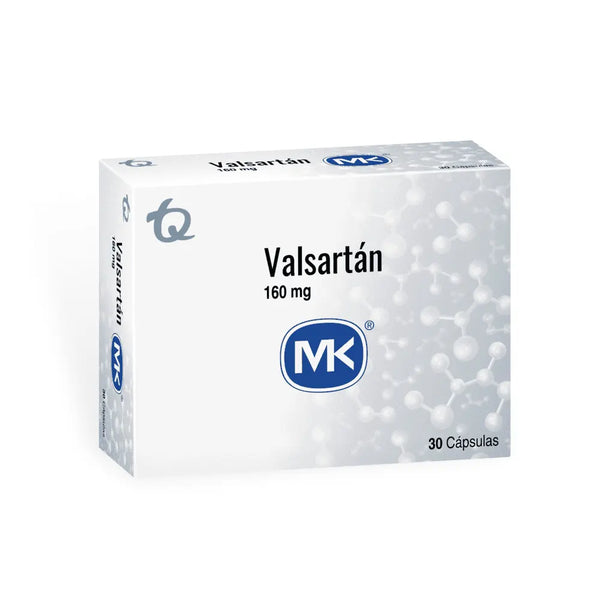 Valsartan 160 Mg (Mk) Caja X 30 Cap (Valsartan)