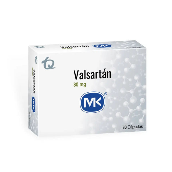Valsartan 80 Mg (Mk) Caja X 30 Tab (Valsartan)