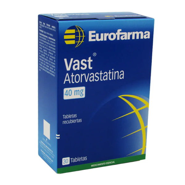 Vast 40 Mg Caja X 30 Tab (Atorvastatina)