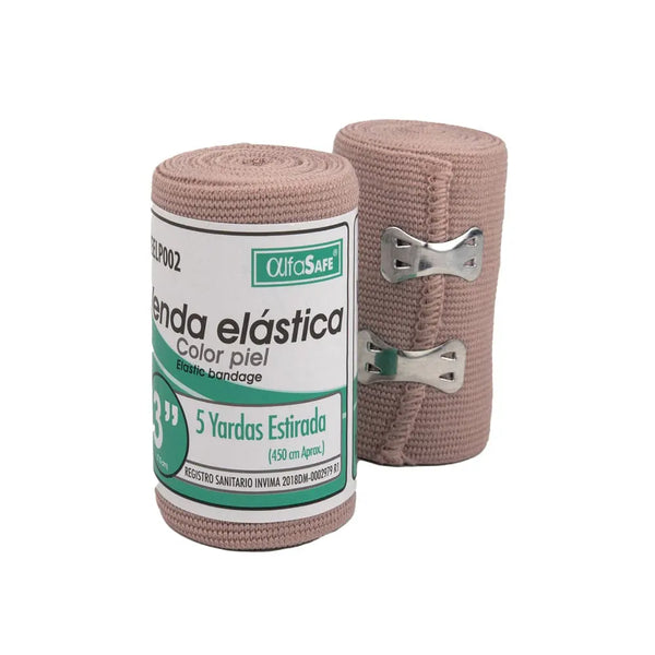 Venda Elastica Alfa Safe 3 X 5 Bolsa X 1 Und