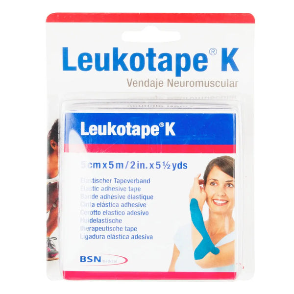 Venda Neuro Muscularleukotape K 5Cm X 5M Azul Und