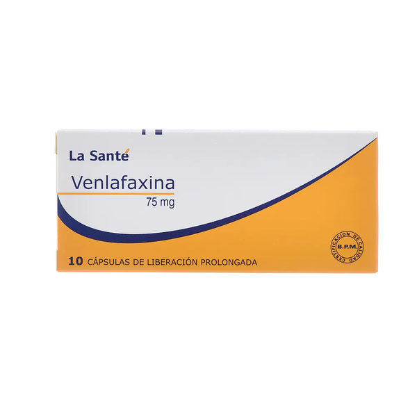 Venlafaxina 75 Mg (La Sante) Caja X 10 Cap (Venlafaxina)
