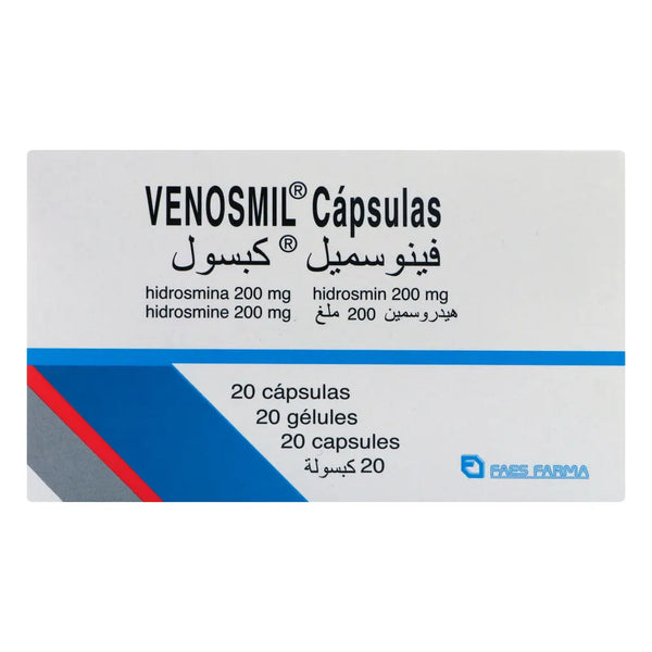 Venosmil 200 Mg (Hidrosmina) Caja X 20 Tab (Hidrosmina)