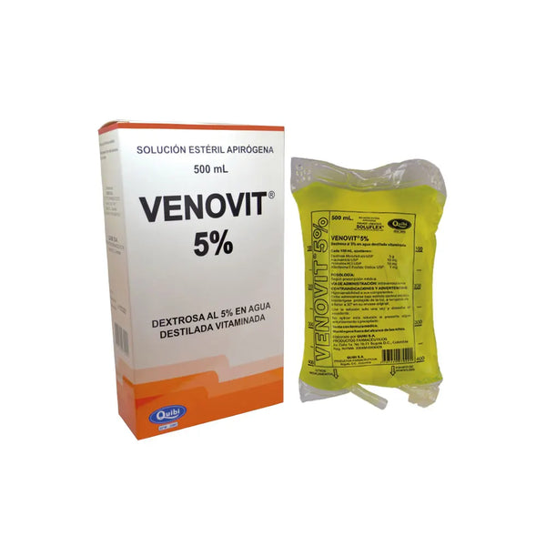 Venovit 5% A.D. Bolsa X 500 Ml (Piridoxina)
