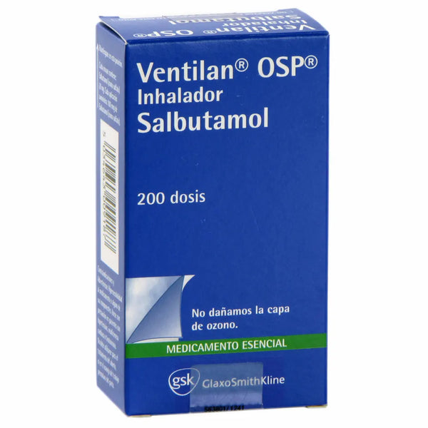Ventilan Osp Frasco X 200.00 Dosis (Salbutamol)