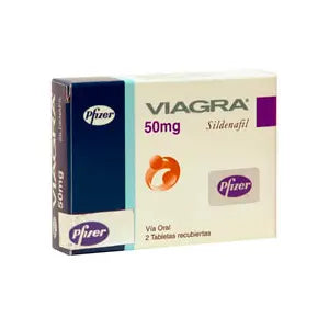Viagra 50 Mg Caja X 2 Tab (Sildenafil)