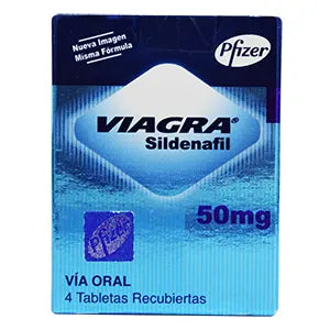 Viagra 50 Mg Caja X 4 Tab (Sildenafil)