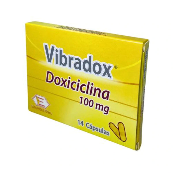 Vibradox 100 Mg(Doxiciclina) Caja X 14 Und