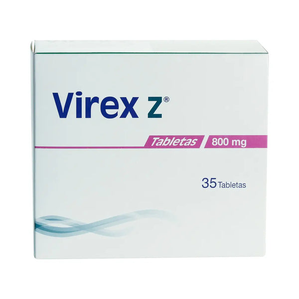 Virex Z 800 Mg Caja X 35 Tab (Aciclovir)