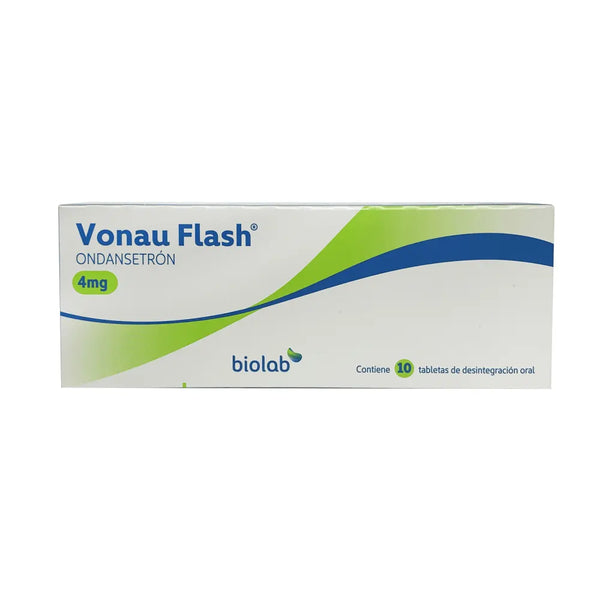 Vonau Flash 4 Mg Caja X 10 Cap (Ondansetron)