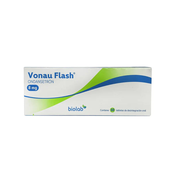 Vonau Flash 8 Mg Caja X 10 Tab (Ondansetron)