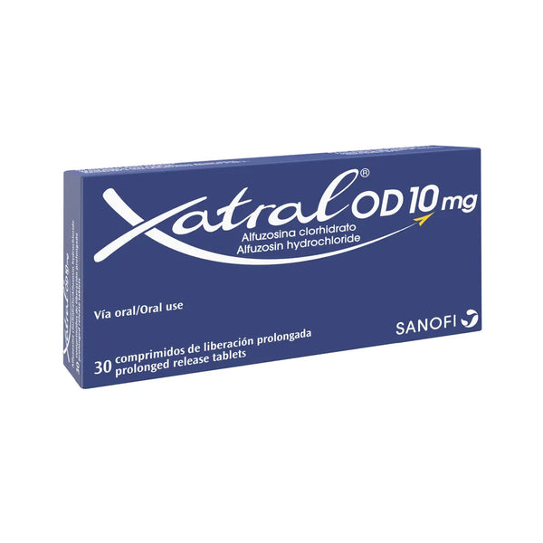 Xatral Od 10 Mg Caja X 30 Tab (Alfuzosina)