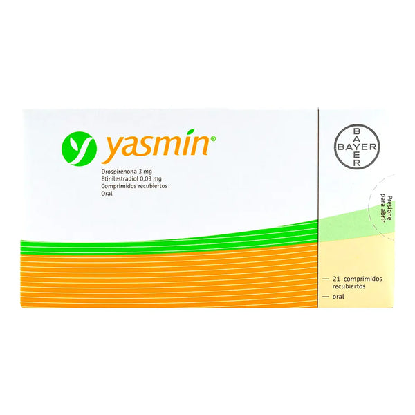 Yasmin Caja X 21 Tab (Etinilestradiol - Drospirenona)