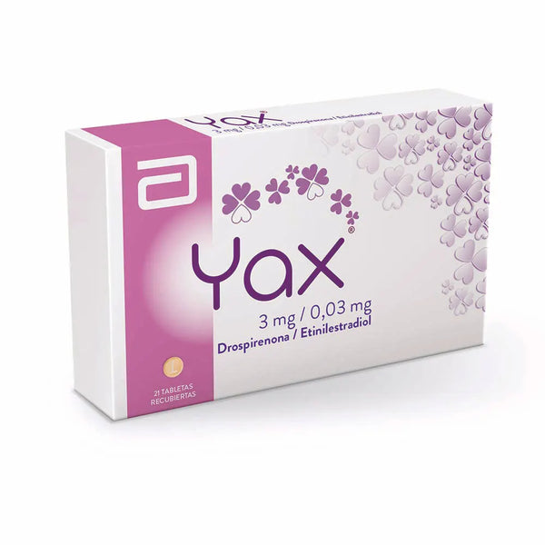Yax Caja X 21.00 Tab (Etinilestradiol - Drospirenona)