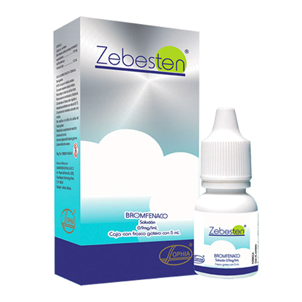 Zebesten Solucion Oft. 5Ml(3%+)(Pae) (Bromfenaco)