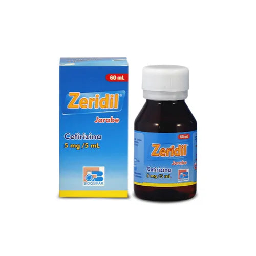 Zeridil X10 Tbl Frasco X 60 Ml (Cetirizina)