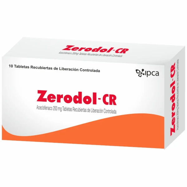 Zerodol Cr Caja X 10 Tab (Aceclofenaco)